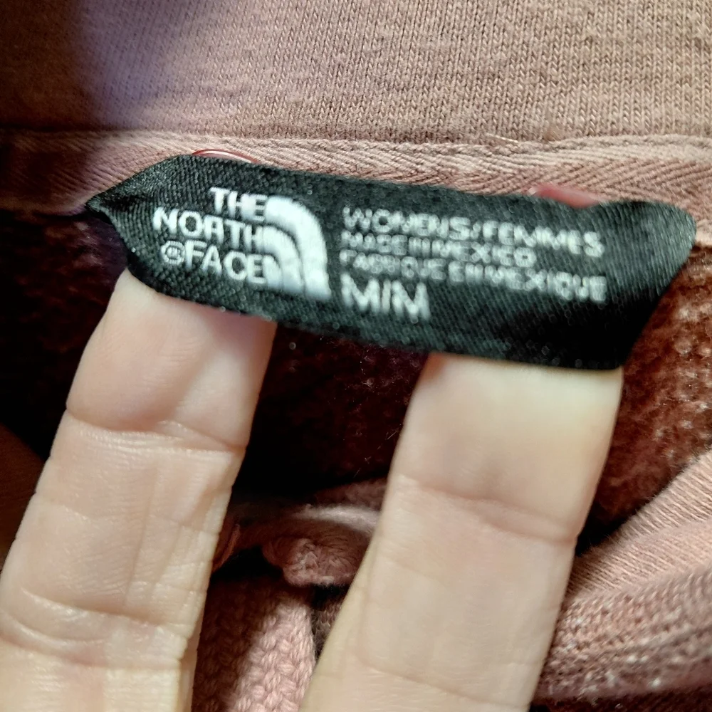 The North Face Men's Mauve Hoodie Sweater Size Medium